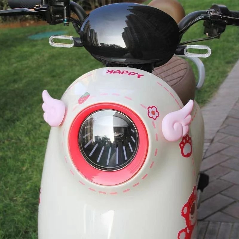 Car Accessories Girl - 1 pair Motorcycle decoration accessories stickers