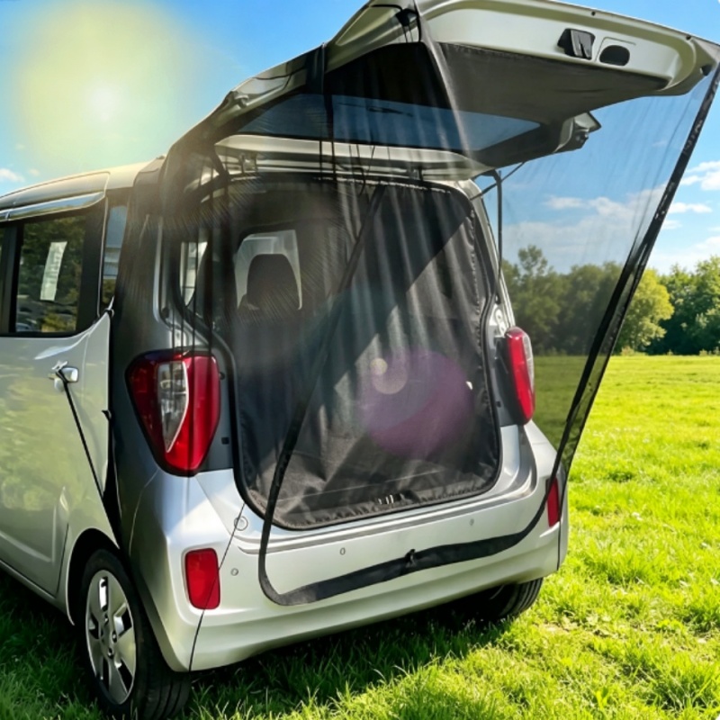 Car Cargo Net Trunk - Camper Mosquito Net Extra-Stretch Large SUV