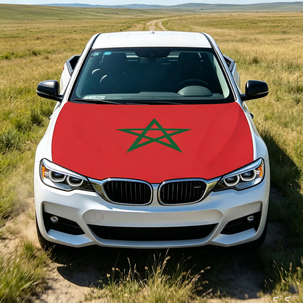 National Morocco Flag Banner C - Car Accessories Banner review and price