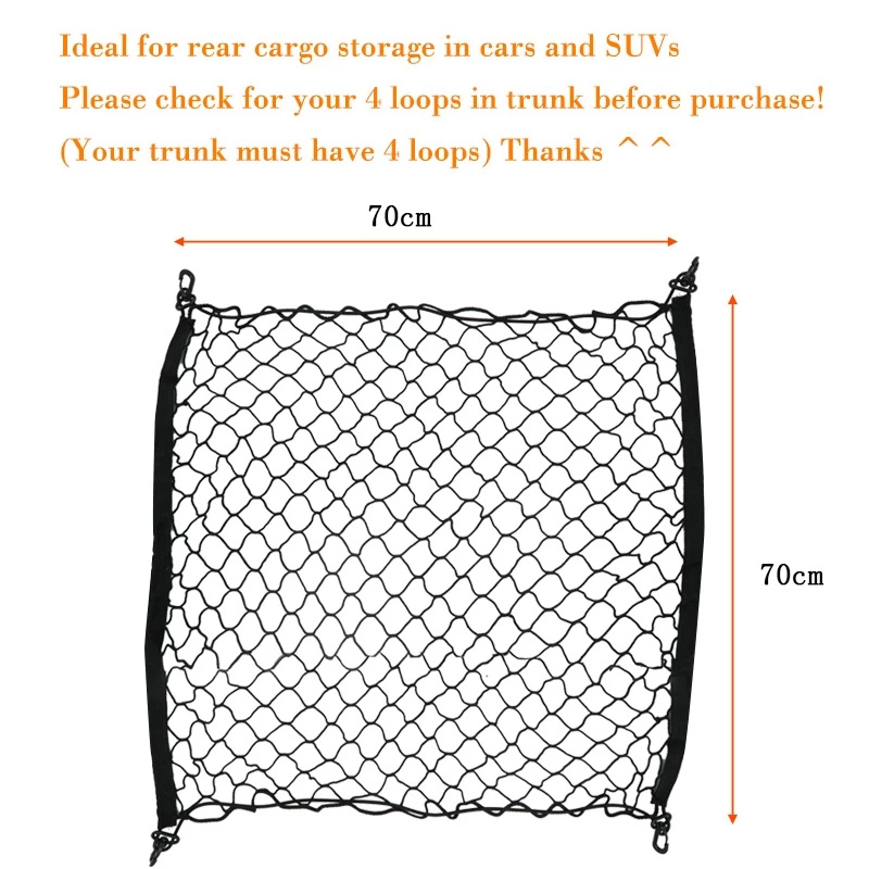 Car Trunk Network Mesh for Zee - Car Cargo Net Trunk review and price