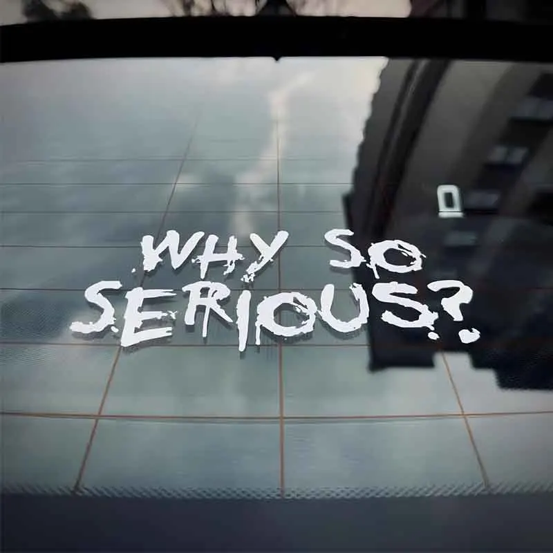 Why So Serious Joker Motorcycl - Car Accessories Joker review and price
