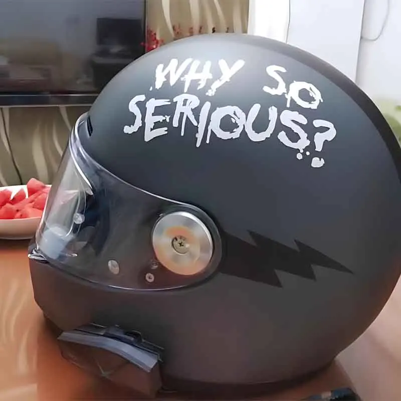 Why So Serious Joker Motorcycl - Car Accessories Joker review and price