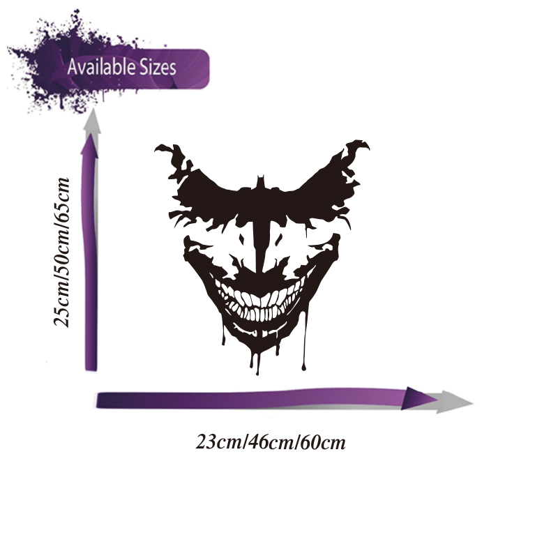 Cartoon Laughing Joker HAHAHA  - Car Accessories Joker review and price