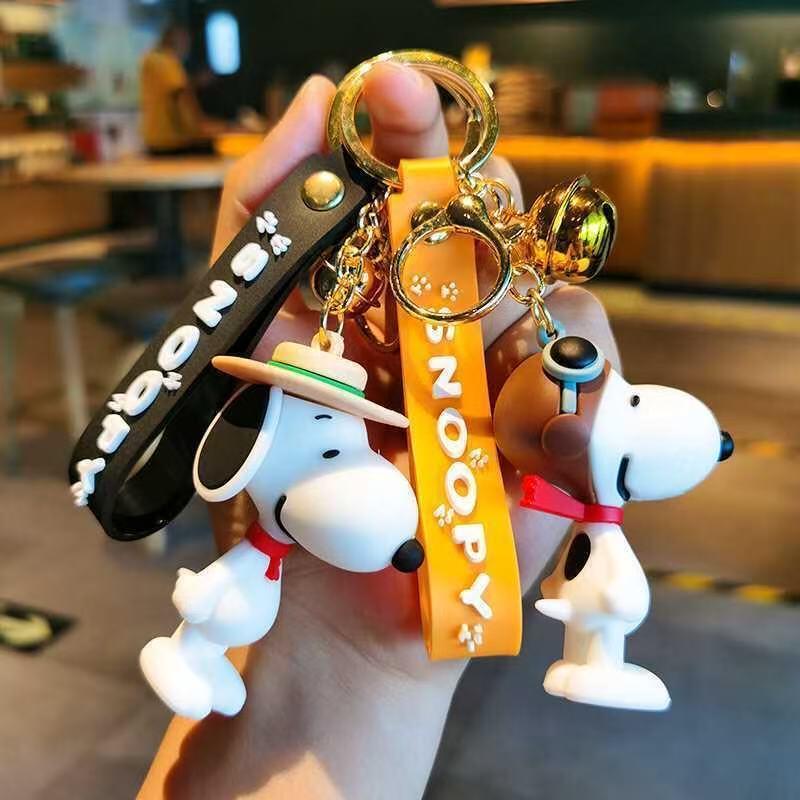 Cartoon Snoopy Keychain Girl K - Car Accessories Girl review and price