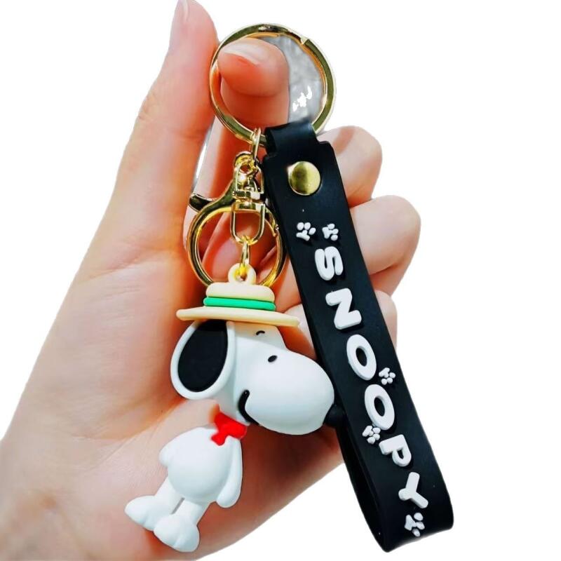 Cartoon Snoopy Keychain Girl K - Car Accessories Girl review and price