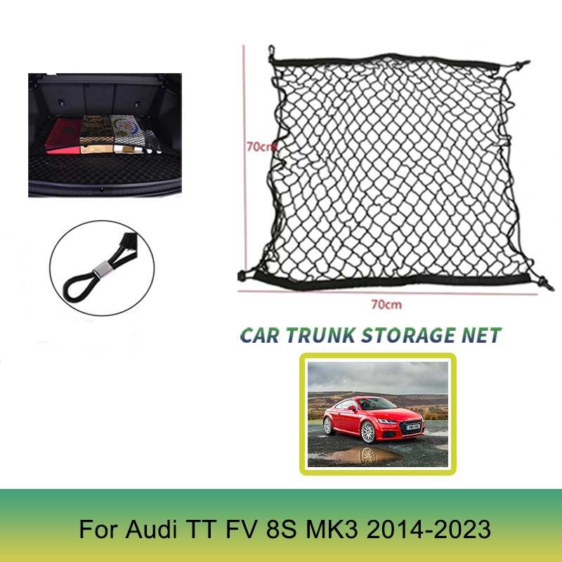 4 HooK 70x70 CM Car Trunk Net  - Car Cargo Net Trunk review and price