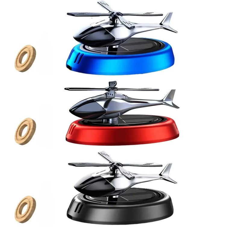 Solar Powered Helicopter Car A - Car Accessories Perfume review and price