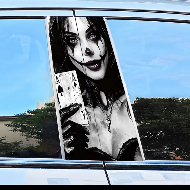 2pcs car B-pillar stickers Jok - Car Accessories Joker review and price